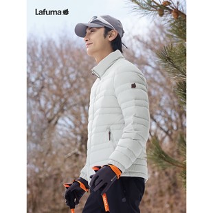 LAFUMA乐飞叶秋冬立领轻量700蓬羽绒服男士 运动休闲保暖外套
