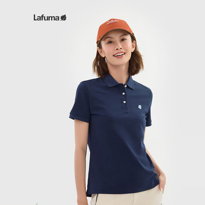 乐飞叶春夏凉感短袖T恤POLO衫