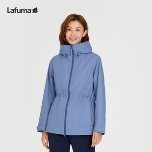 LAFUMA乐飞叶户外防水防风冲锋衣女连帽夹克徒步外套LFJA5AS62