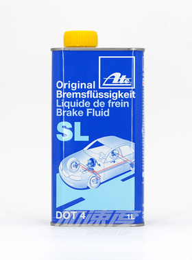「加速度SpeedUP」实测干沸点263℃ 德国ATE SL 刹车油 制动液 1L