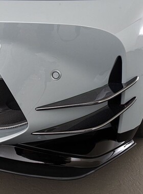 德国AC Schnitzer 宝马G80/G82 M3/M4 风刀 前侧翼 亮黑色