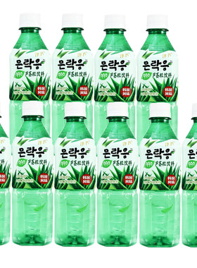 津芦芦荟粒饮料选用库拉索芦荟恩乐食品厂家直销500ml*10瓶装饮料