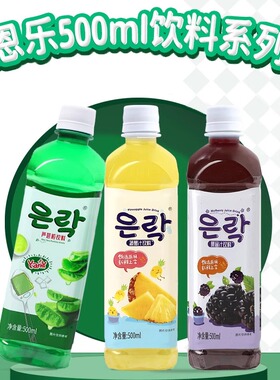恩乐ENLE库拉索芦荟桑葚菠萝饮料厂家直销选用多口味500ml*5瓶