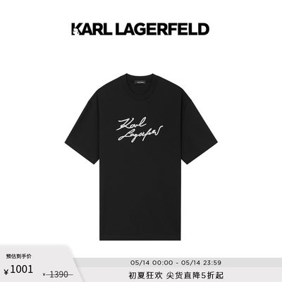 早秋KarlLagerfeldT恤