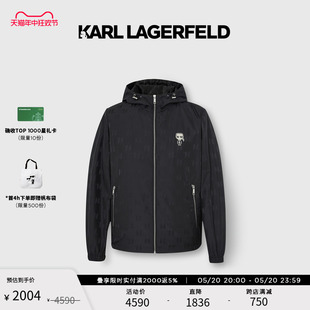 男休闲夹克老佛爷231N1521 KARL LAGERFELD卡尔拉格斐春夏新款