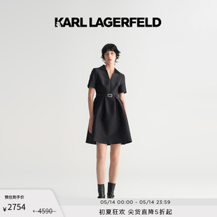 KARL LAGERFELD卡尔拉格斐2023春夏女士连衣裙女老佛爷231L1303