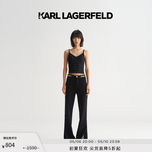 LAGERFELD卡尔拉格斐2023夏季 KARL 新款 女士小背心老佛爷231L2010