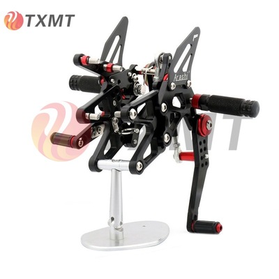 适用 凯旋 Daytona 675/R 2013-2017年 改装摩托车升高脚踏后移总