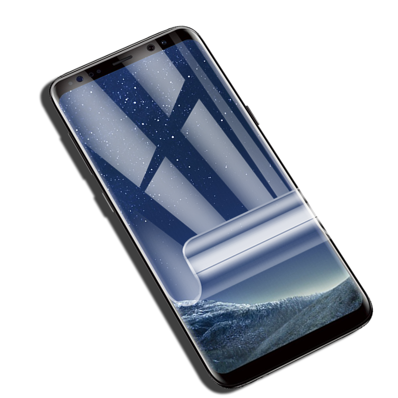 适用三星Galaxy S9水凝膜S9+Plus全屏S8防爆量子膜S8+Plus手机曲面全包高清护眼防蓝光保护软贴