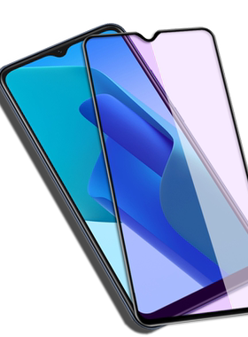 适用OPPOA16/16s/k/e黑边钢化膜