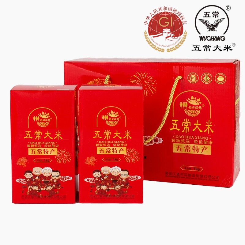 稻花香五常大米东北稻田瑞穗