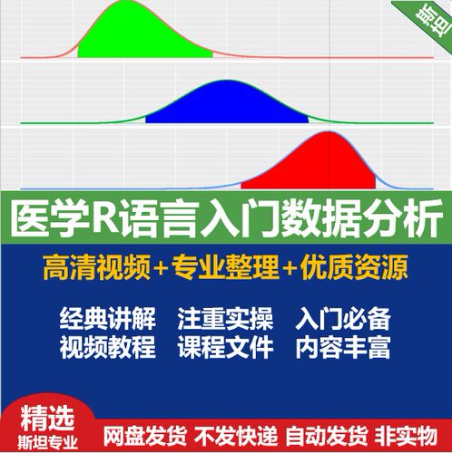 医学R语言快速入门与数据清洗小白生信分析全套视频教程网课资料