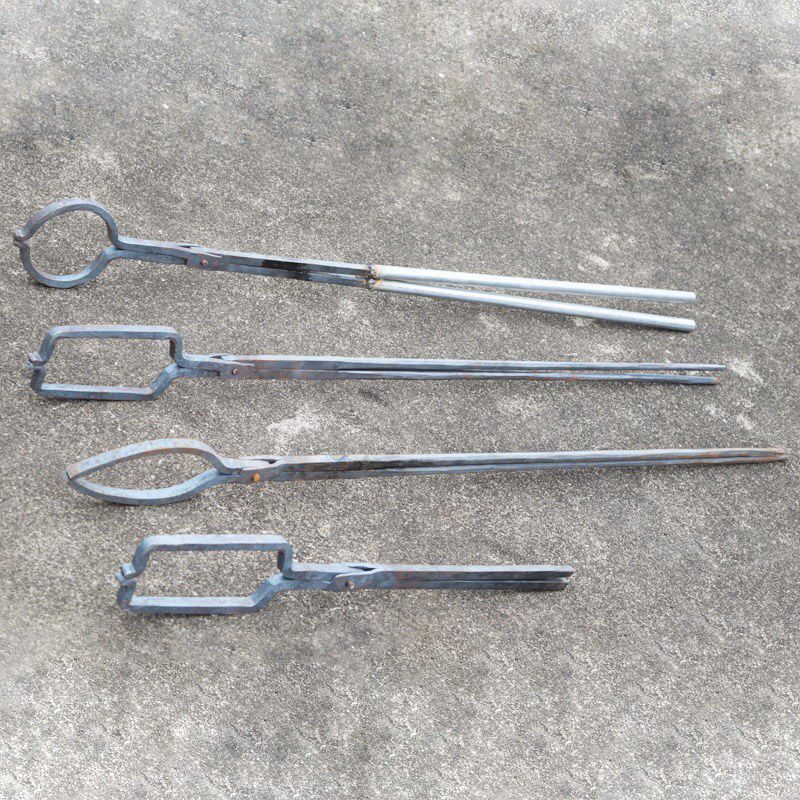 锻打夹狗钳子抓捕神器逮流浪犬铁钳加粗养殖掐狗叉多功能安防工m