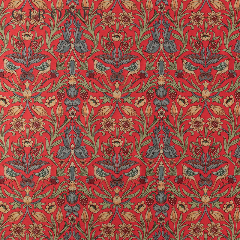 进口窗帘布Girones复古