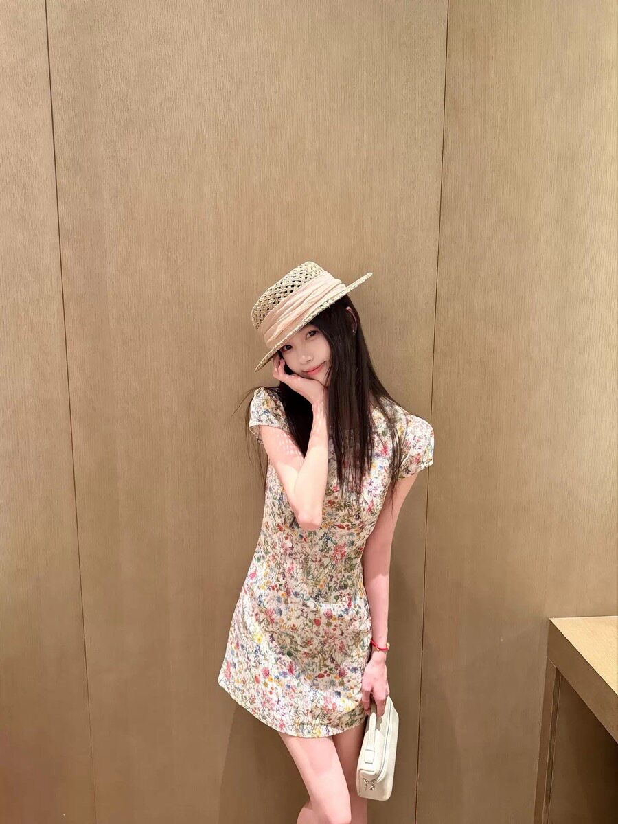 2026夏季新款女装碎花连衣裙连衣裙