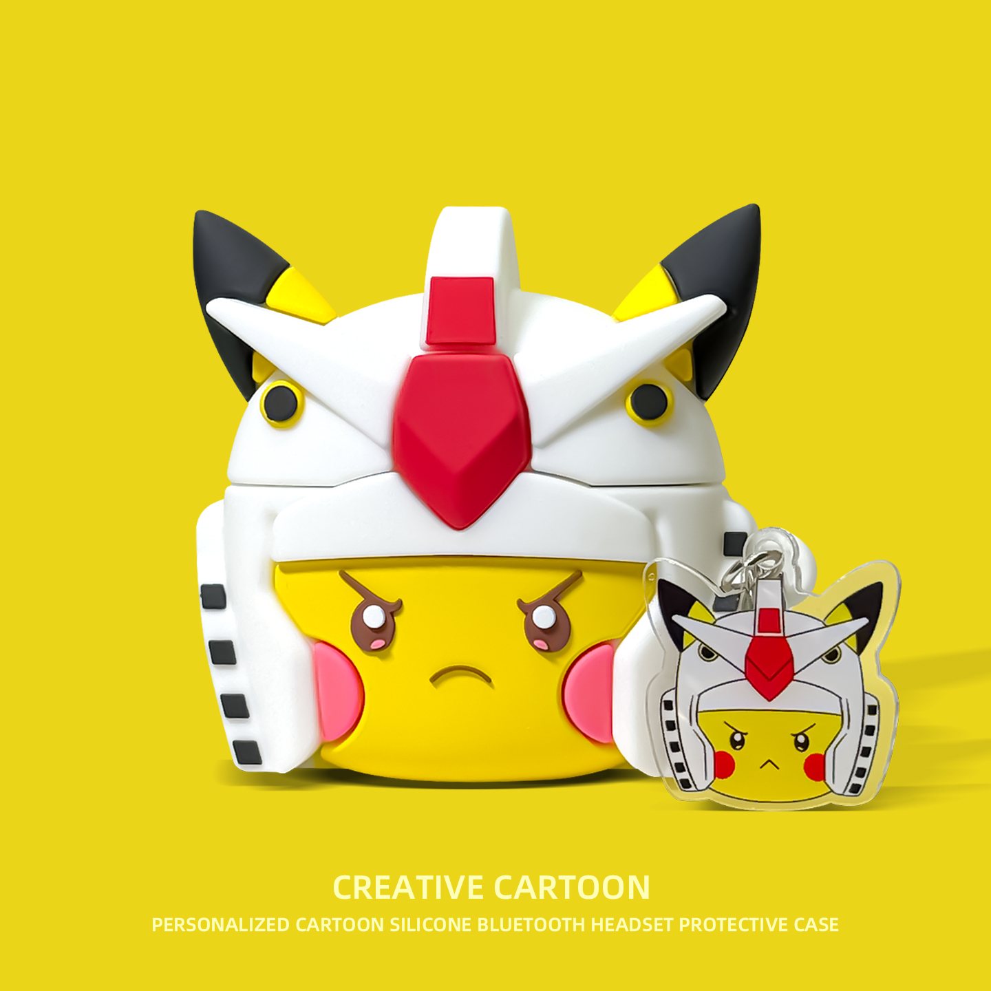 高达宝可梦苹果耳机壳