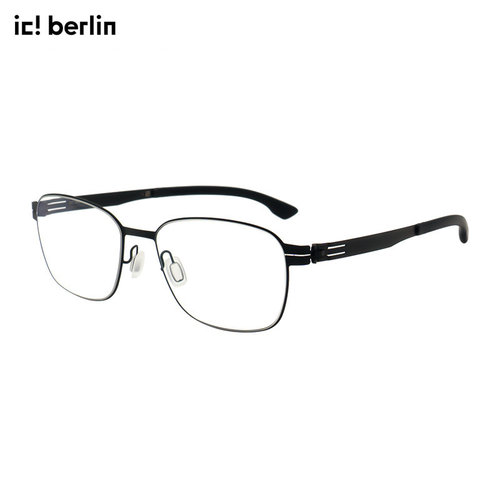 ic!berlin德国薄钢男士时尚休闲超轻无螺丝无焊接眼镜框 Andy L