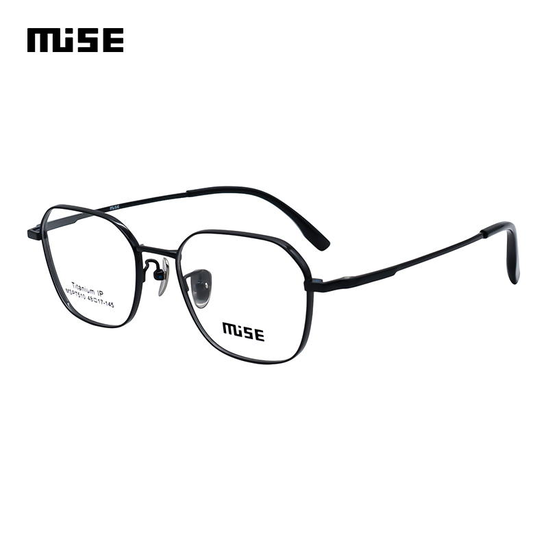 MUISE眼镜框全框超轻钛材光学镜架男女款配镜片MSPT510