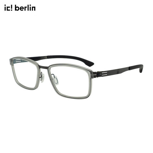 ic!berlin德国薄钢男士眼镜框架