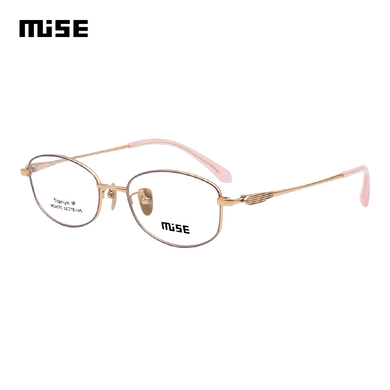 MUISE眼镜框男女款全框轻钛材光学镜架远近视眼镜架 MSA050