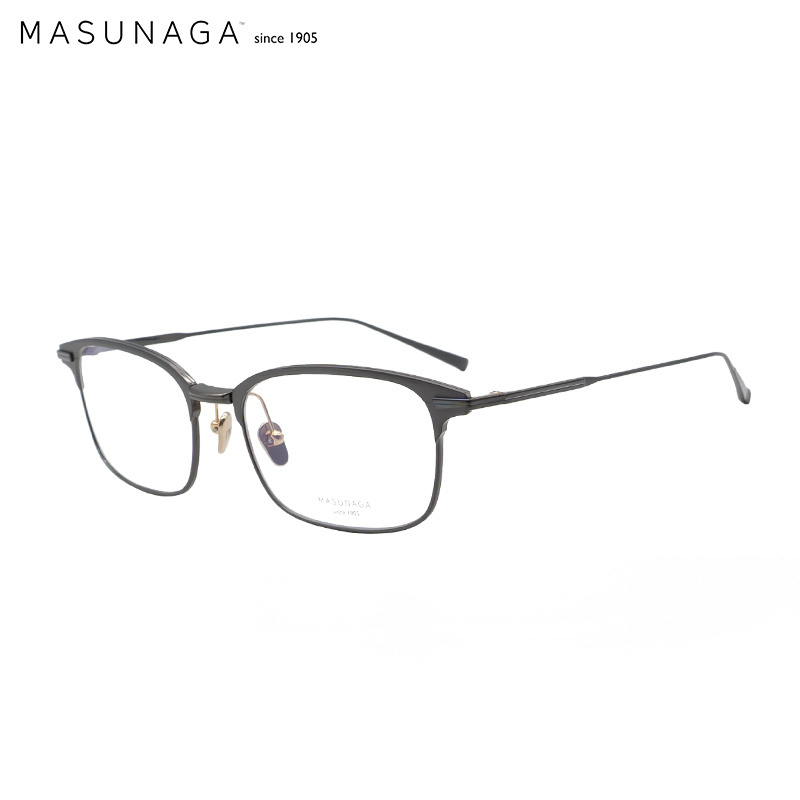 MASUNAGA增永男女钛材眼镜架