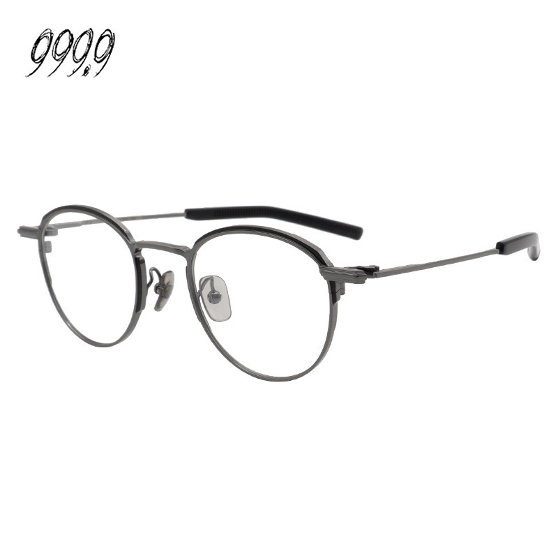 999.9眼镜框全框钛材男款