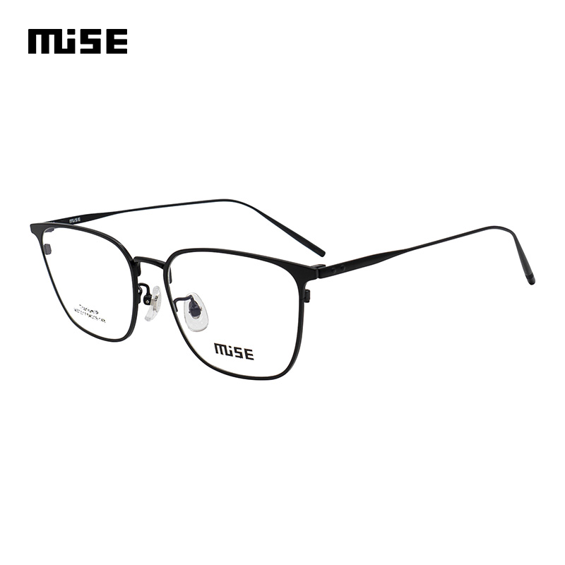 MUISE眼镜框全框超轻钛材光学镜架男女款配镜片MSTA517