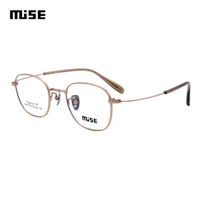 MUISE眼镜框全框超轻钛材光学镜架男女款配镜片MSPT508