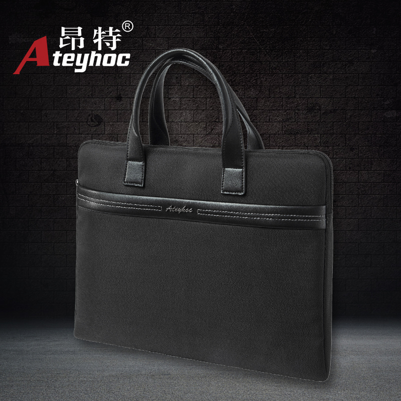 昂特帆布男女士手提文件包