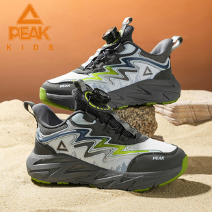 匹克儿童鞋2025秋冬季新款男童运动鞋轻便大童户外减震加绒跑步鞋