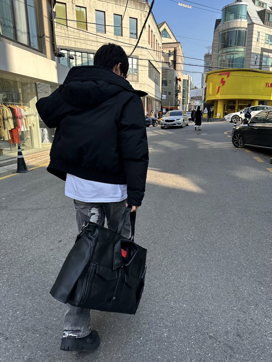 매트 제닌 데이 드리머 오리지널 재킷 가방 토트 더플 백 대용량 피트니스 여행 가방 전국 트렌드