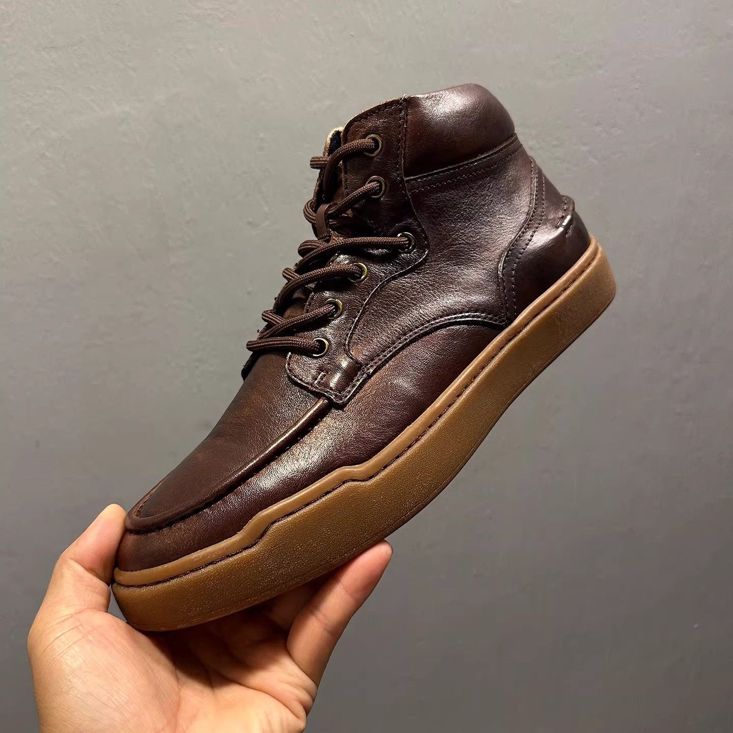 秋新款真皮马丁靴男软面软底高帮鞋复古风工装短靴手工防护用品鞋,居家日用,防护鞋,淘宝优惠券,粉丝福利购,淘宝优惠卷