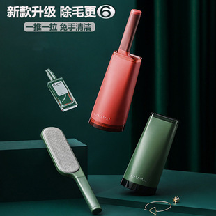 粘毛器滚筒静电除尘衣物去毛刷家用吸沾黏除毛清洁