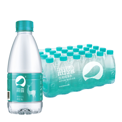 饮用纯净水海露350ml*24