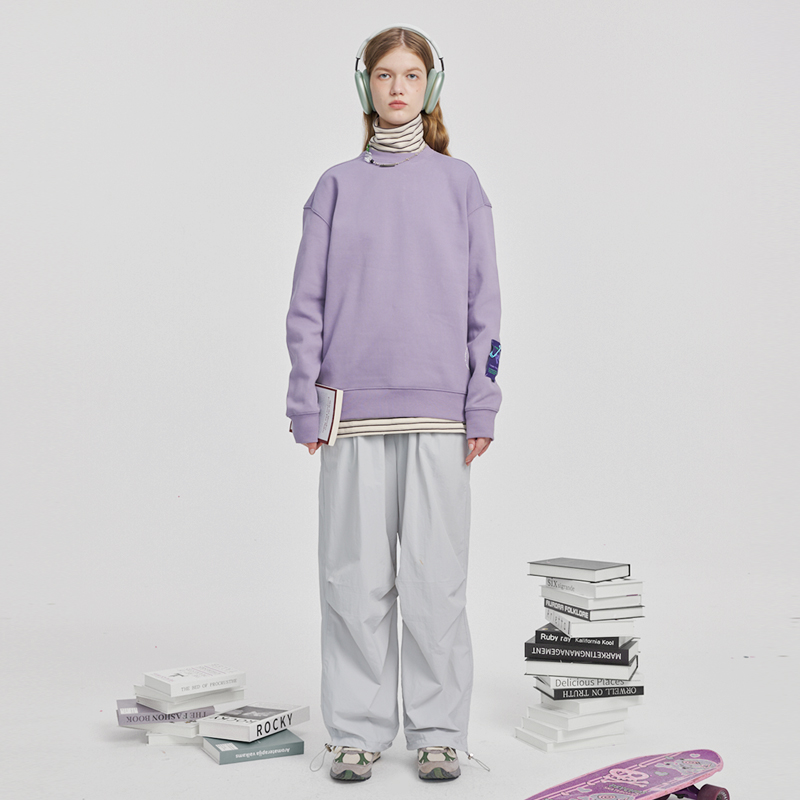 PLBR重磅有型棉宽松套头经典卫衣