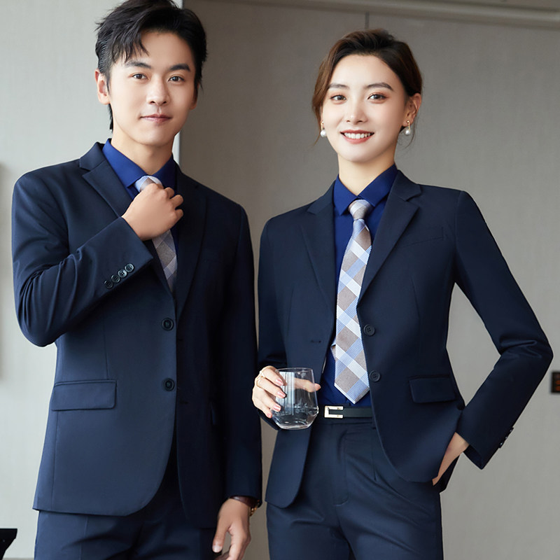 正装女西服套装职业时尚西装气质女神范公务员面试经理酒店工作服