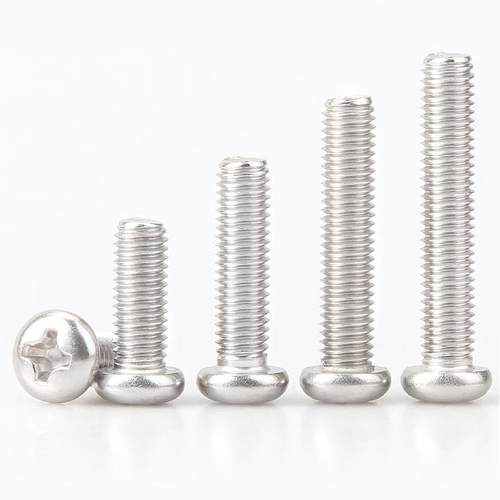 泽克304不锈钢十字圆头螺丝