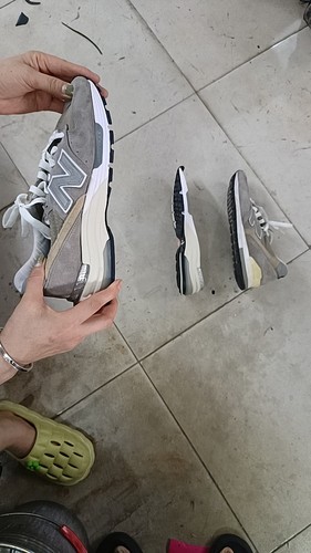 运动鞋换鞋底NB992通用鞋底EVA橡胶组合底耐磨底防滑底单卖鞋底