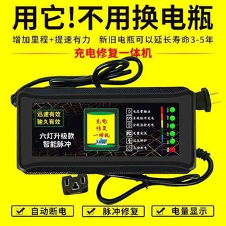 自动断电两轮三轮电动车电瓶车充电器48V60V72V超级快充电车通用