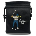 Black Drawstring Bag