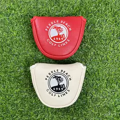 Golf Club Cover 1919 Semi-Circular Straight Putter Cover Retro Simple Club Head Waterproof Protective Cap Cover