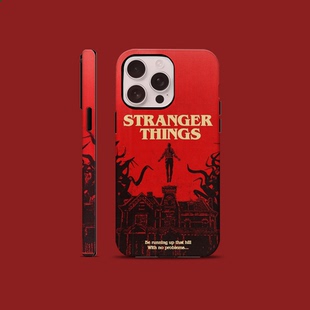 Things复古风适用iPhone系列潮流防摔手机壳 Stranger 怪奇物语