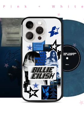 Billie Eilish碧梨比莉HIT ME HARD AND SOFT专辑手机壳苹果16pm系列