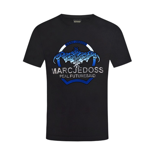 JEDOSS/爵迪斯男装春夏专柜新款经典LOGO渐变蓝短袖T恤BZ089