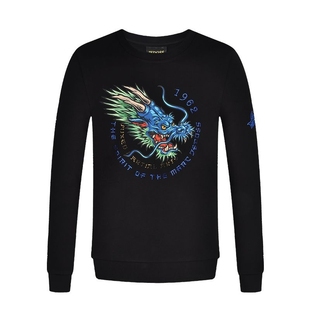 专柜同款 秋冬新款 中国风龙头印花无帽卫衣638 爵迪斯男装 JEDOSS