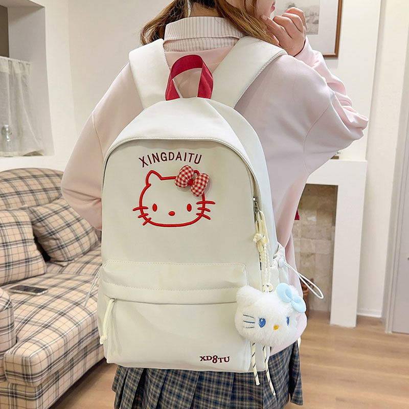 可爱童趣学生上课轻便KT猫书包女