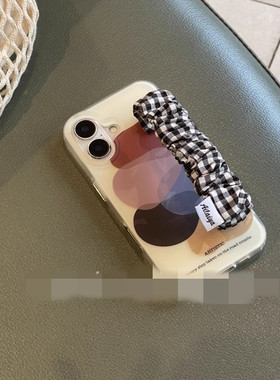 适用三星s25手机壳s24s23s22s21+莫兰迪色块s20fe褶皱腕带note20ultra文艺时尚N10网红超火s9s8plus小众高级U