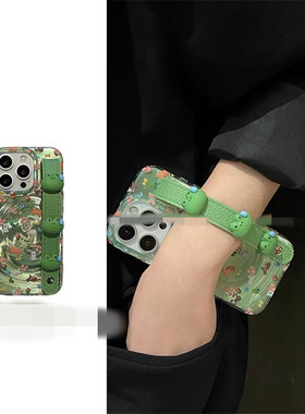 适用魅族21note手机壳20classic春天旋涡花朵猫狗meizu青蛙腕带18x小众高级17pro清新卡通16th少女心plus时尚