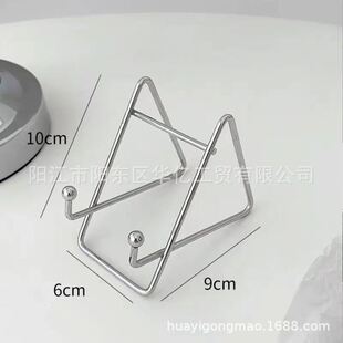 时钟日历支架2025年台历架子复古高颜值书架阅读架相框摆台展示架
