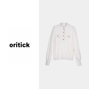 加绒蕾丝保暖衬衫 34301814新款 呼呼严选专享